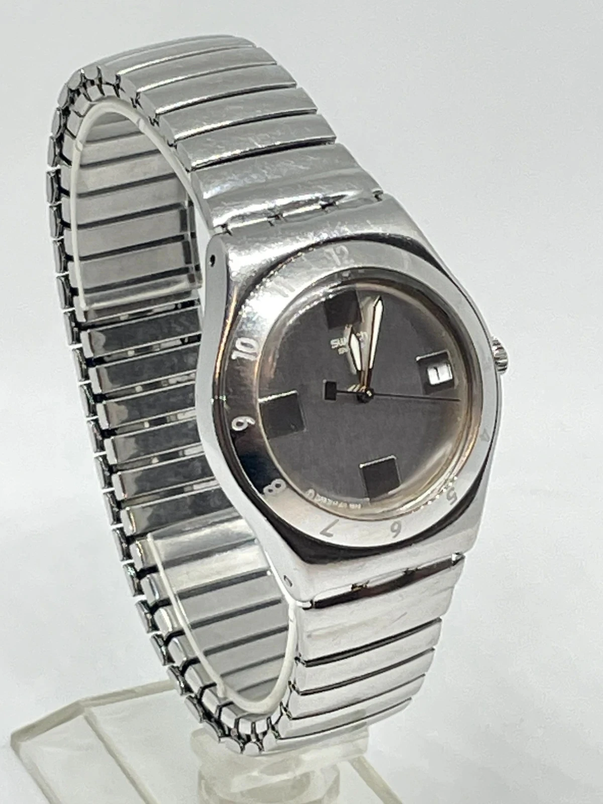 Relógio Swatch Irony Vintage 1999 de aço inoxidável em excelente estado – photo 4